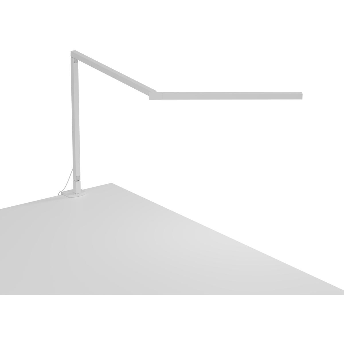 Koncept ZBD3100-D-MWT-2CL Z-Bar Mini Gen 4 12.5 inch 5.35 watt Matte White Desk Lamp Portable Light